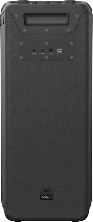 Panasonic SC-TMAX45GSK Portable Wireless Speaker System, 1000W RMS, Bluetooth 5.0, RGB Lighting, FM Radio, USB & Mic Input, Color: Black