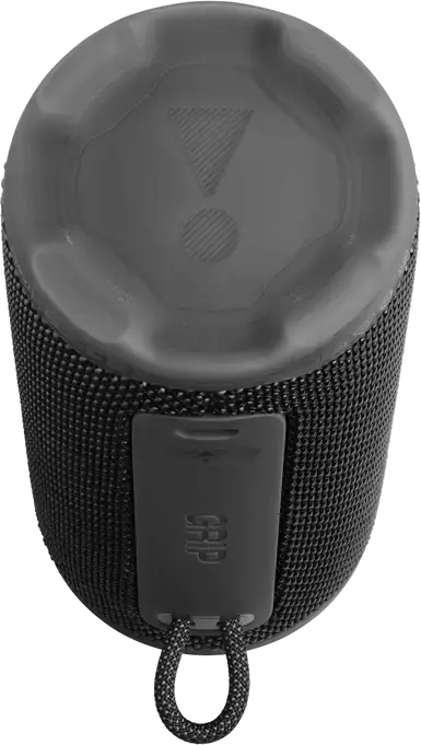 Box Portabil JBL Grip Bluetooth 5.4, 16W RMS, Rezistent la Apă și Praf IP68, Negru, Auracast, AI Sound Boost, Baterie 14h, Iluminare LED, USB-C