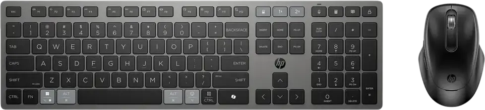 Set Tastatură + Mouse HP 725, Fără fir, Negru