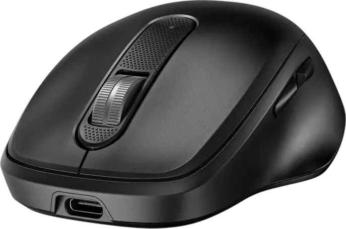 HP 725 Multi-Device Rechargeable Wireless Keyboard and Mouse Combo, English/Russian Layout, Bluetooth & 2.4GHz, USB-C Supercapacitor Fast Charge, Copilot Key, 4000 dpi, Black