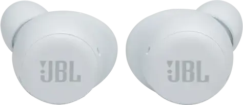 JBL LIVE Free NC+ TWS In-Ear Wireless Headphones, Active Noise Cancelling ANC, IPX7 Waterproof, Qi Wireless Charging, Bluetooth 5.1, Color: White
