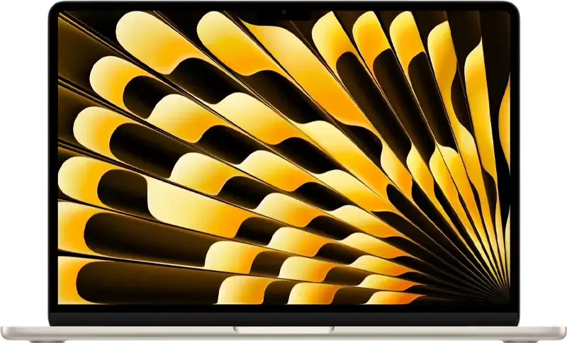 Laptop 13,6" Apple MacBook Air 13, Starlight, M5 with 10-core CPU and 10-core GPU, 16GB/1024GB, macOS Tahoe