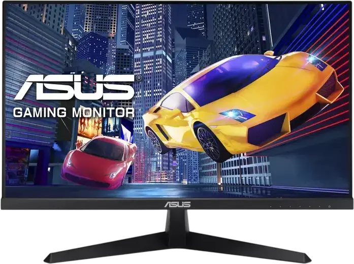 Monitor ASUS VY249HGR Eye Care 23.8 inch, FHD 1920x1080 IPS, Rata de Refresh 120Hz, Timp Raspuns 1ms MPRT, Adaptive-Sync, Tratament Antibacterian, Negru