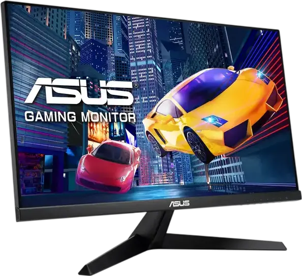 Monitor ASUS VY249HGR Eye Care 23.8 inch, FHD 1920x1080 IPS, Rata de Refresh 120Hz, Timp Raspuns 1ms MPRT, Adaptive-Sync, Tratament Antibacterian, Negru
