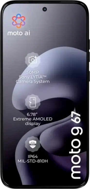 Smartphone Motorola Moto G67 (XT2621-2) 5G, Ecran AMOLED 6.78" 120Hz, Dimensity 6300, Memorie 256GB, 4GB RAM, Camera 50MP Sony LYTIA, Baterie 5200mAh, IP64, Android 16, Arctic Seal