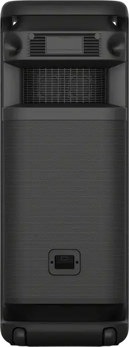 Sony ULT TOWER 10 (YY7857E) 3-Way Bass Reflex Party Speaker, Bluetooth 5.2, 360° Sound & Light, Karaoke Support with Wireless Microphone, Color: Black