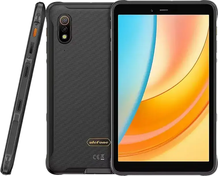 Tabletă Robustă Ulefone Armor Pad Pro, Ecran IPS LCD 8 inch, Android 13, Octa-core MT8788, 8GB RAM, 128GB Stocare, Cameră 48MP, IP68/IP69K MIL-STD-810H, Baterie 7650mAh