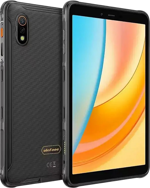 Tabletă Robustă Ulefone Armor Pad Pro, Ecran IPS LCD 8 inch, Android 13, Octa-core MT8788, 8GB RAM, 128GB Stocare, Cameră 48MP, IP68/IP69K MIL-STD-810H, Baterie 7650mAh