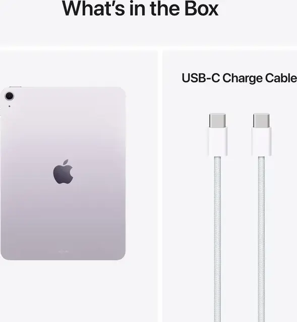 Apple iPad Air 11 (2026) with M4 Chip, 12GB RAM, 128GB Storage, Wi-Fi, Liquid Retina Display, 12MP Camera, USB-C, iPadOS, Purple
