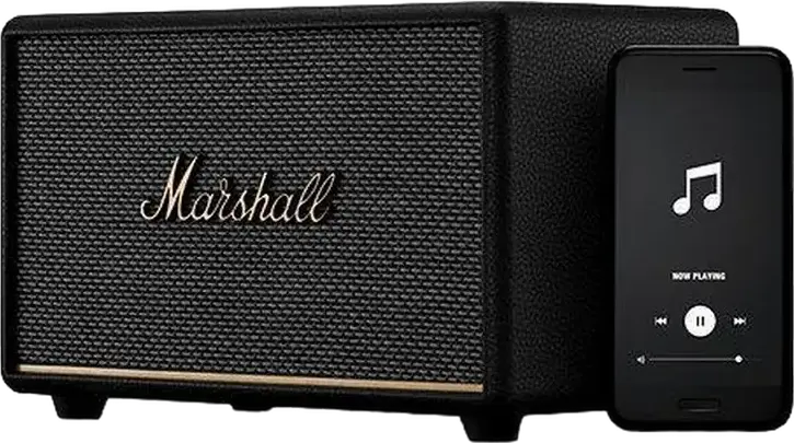 Box Audio Marshall Acton III Bluetooth, Sistem Stereo 2.0, Putere 60W RMS, Control Bas și Treble, Versiune BT 5.2, Culoare: Negru