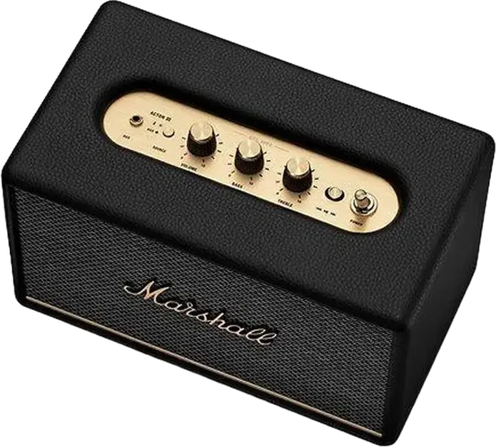 Box Audio Marshall Acton III Bluetooth, Sistem Stereo 2.0, Putere 60W RMS, Control Bas și Treble, Versiune BT 5.2, Culoare: Negru