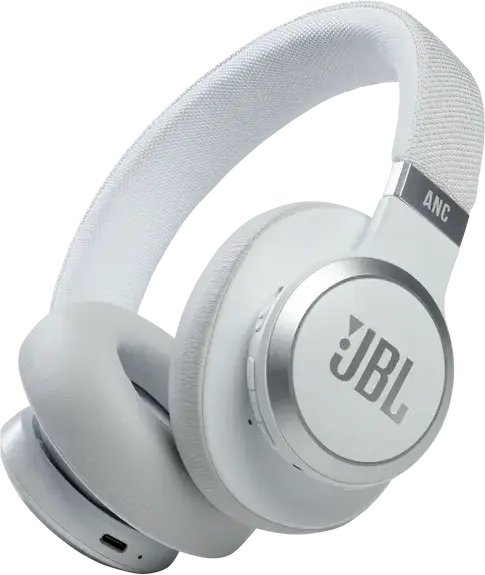 Căști JBL Live 660NC, Alb