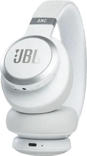 Căști JBL Live 660NC, Alb