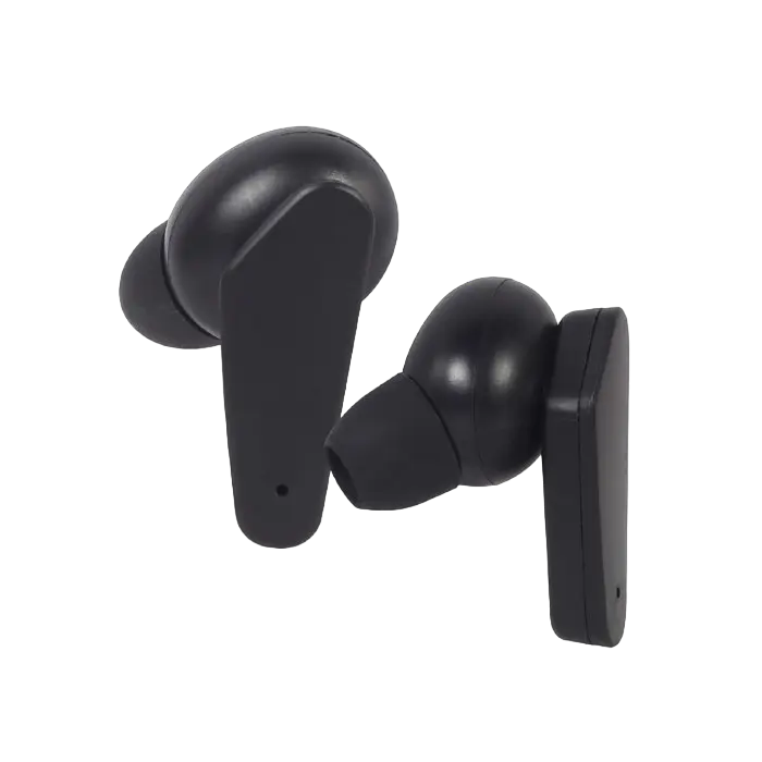 Gembird TWS-ANC-MMX Wireless Earbuds with Active Noise Cancellation, Bluetooth 5.0, Integrated Microphone, USB Type-C Charging Case, Color: Black