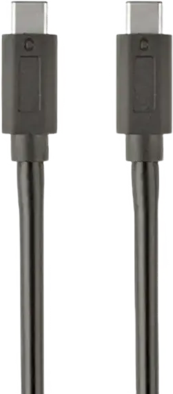 Cablu încărcare și sincronizare Cablexpert CCP-USB3.1-CMCM-1M, USB Type-C/USB Type-C, 1m, Negru