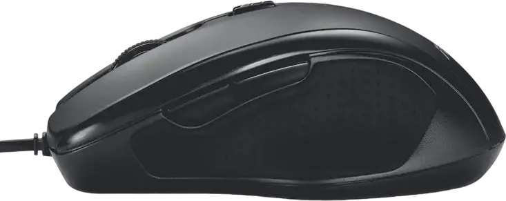 ASUS UX300 Pro Wired Optical Mouse, 6 Buttons, Adjustable 1000-3200 DPI, USB Type-A, Right-handed, Color: Black