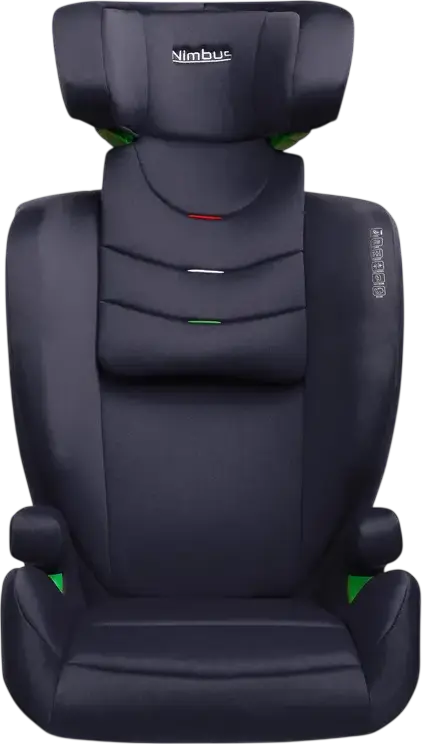 Scaun Auto Caretero Nimbus Grupa 2/3, i-Size ECE R129, 15-36 kg, 100-150 cm, 4-12 Ani, Instalare Isofix și Centură, Tetieră Reglabilă în 11 Poziții, Albastru Navy