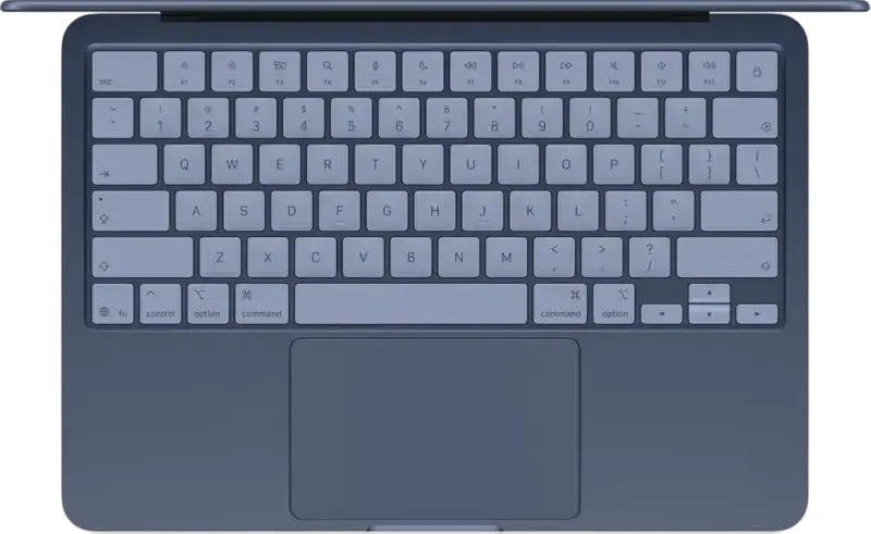 Laptop Apple MacBook Neo 13 Retina, Indigo, Procesor Apple A18 Pro 6-Core, GPU 5-Core, 8GB RAM, SSD 256GB, macOS Tahoe, Magic Keyboard, Ultra-portabil