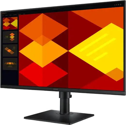 27" SAMSUNG Essential S27D400G, Black, IPS, 1920x1080, 100Hz, 5ms, 250cd, Mega-DCR, HDMI+DP+USB, Piv