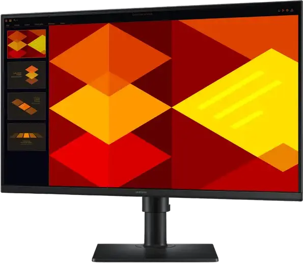 Samsung Essential S4 S27D400G 27" FHD (1920x1080) Monitor, IPS Panel, 100Hz Refresh Rate, Height Adjustable Pivot Stand, HDMI DisplayPort, Eye Saver Mode, Black