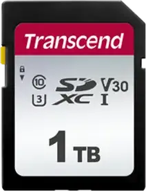 Card de Memorie Transcend SDXC 300S, 1024GB (TS1TSDC300S)