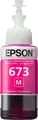 Epson T673 Dye-Based Photo Ink Bottle 70ml for L800, L805, L810, L850, L1800 Inkjet Printers - High Quality Professional Glossy Printing