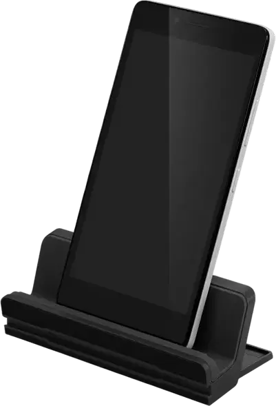 Suport pentru telefon de birou Lenovo Phone Stand for Keyboard 6000, Negru