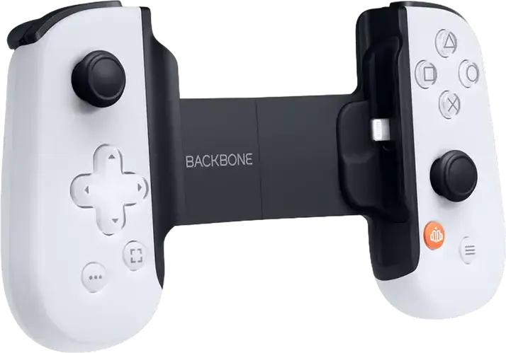 Backbone One PlayStation Edition Mobile Controller for iPhone Lightning, Connection Type: Lightning, DualSense Inspired Design with Analog Sticks and Triggers, White