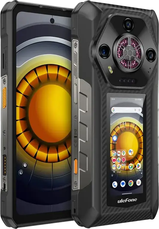 Защищенный смартфон Ulefone Armor 30, Helio G100, 12ГБ ОЗУ, 512ГБ ПЗУ, Экран 6.95" 120Гц FHD+, Аккумулятор 12800мАч, Быстрая зарядка 66Вт, IP68/IP69K, Android 15