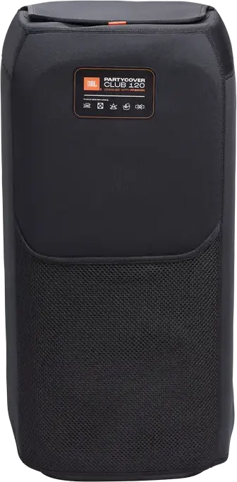JBL PartyCover Club 120 Protective Case for JBL PartyBox Club 120, Dust-proof and Scratch-proof Neoprene Diving Suit Material Cover, Color: Black
