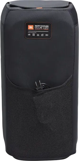 JBL PartyCover Club 120 Protective Case for JBL PartyBox Club 120, Dust-proof and Scratch-proof Neoprene Diving Suit Material Cover, Color: Black