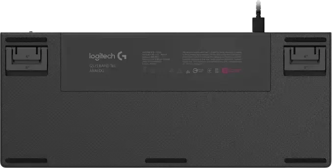 Logitech G515 Rapid TKL Wired Gaming Keyboard, Romanian Layout, Magnetic Analog Hall Effect Switches, Rapid Trigger, Low-Profile PBT Keycaps, RGB, USB, Black