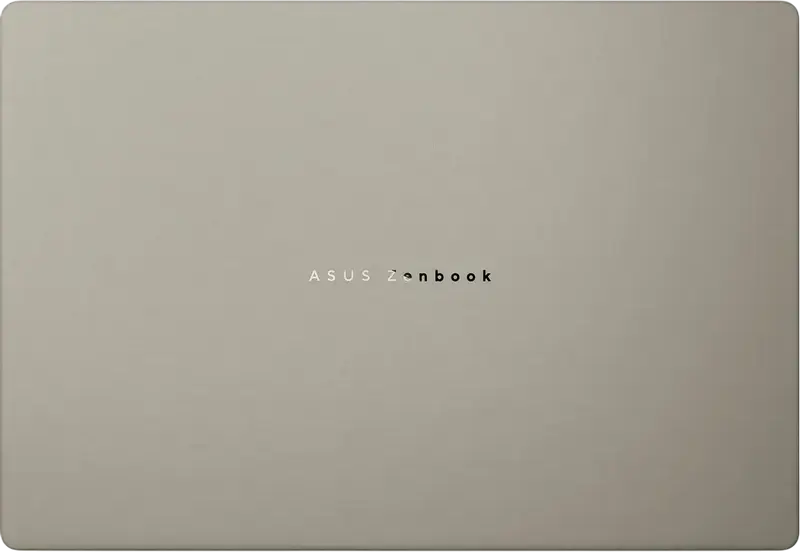 ASUS Zenbook A14 UX3407 Laptop, 14" WUXGA OLED Display, Qualcomm Snapdragon X Plus X1-26-100, 16GB LPDDR5X RAM, 512GB SSD, Windows 11 Home, Ceraluminum, Zabriskie Beige
