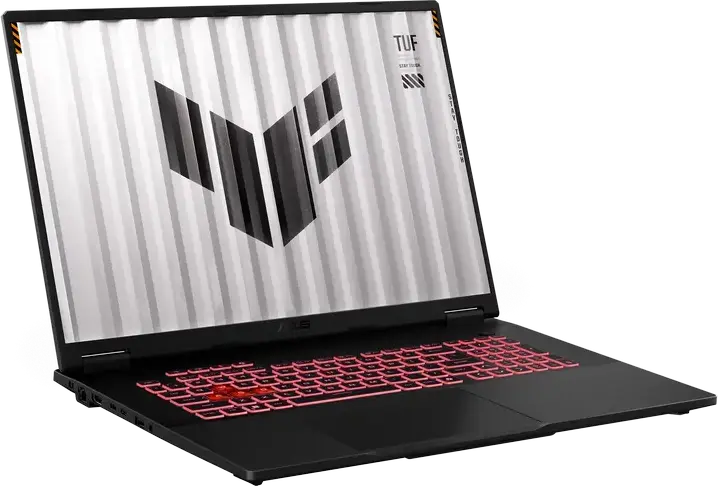 Игровой ноутбук ASUS TUF Gaming A18 FA808UP 18" FHD+ 144Hz - AMD Ryzen 7 260, NVIDIA GeForce RTX 5070 8GB GDDR7, 32GB DDR5, 1TB NVMe SSD, RGB-клавиатура, Jaeger Gray