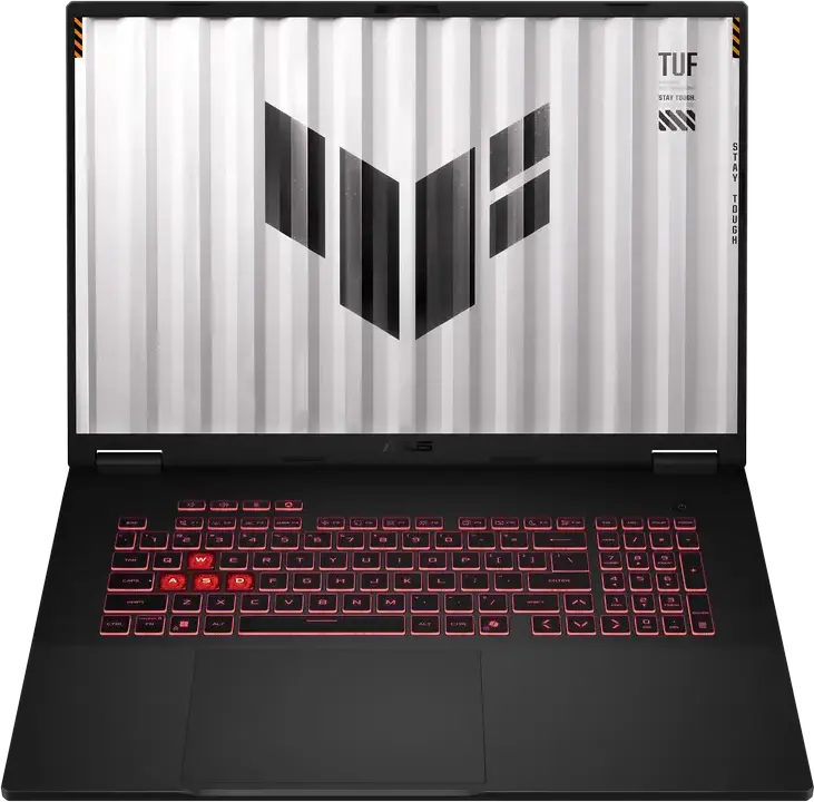 Игровой ноутбук ASUS TUF Gaming A18 FA808UP 18" FHD+ 144Hz - AMD Ryzen 7 260, NVIDIA GeForce RTX 5070 8GB GDDR7, 32GB DDR5, 1TB NVMe SSD, RGB-клавиатура, Jaeger Gray