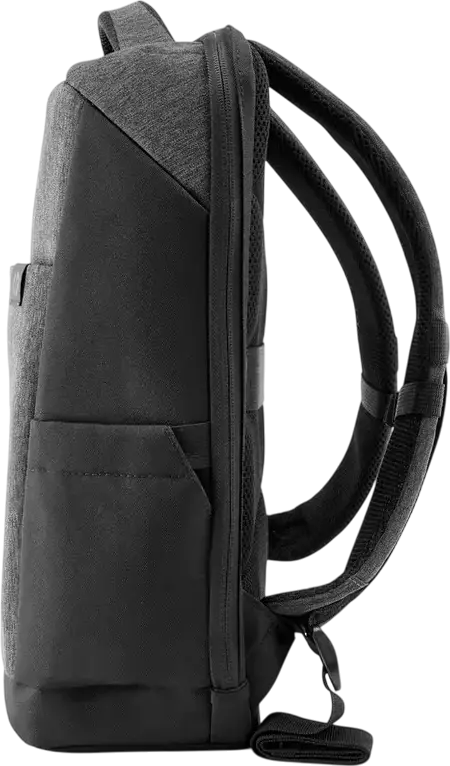 HP Renew Travel 15.6-inch Laptop Backpack 2Z8A3AA, Water Resistant Recycled Polyester, Fits up to 15.6 inch Laptops, Charcoal, with Sternum Strap