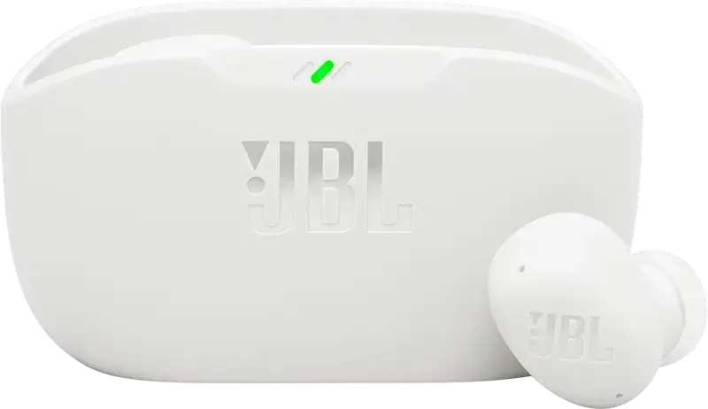 Casca JBL Wave Buds 2 True Wireless Stereo TWS, Albă, cu Anulare Activă a Zgomotului ANC, Sunet Pure Bass, Conexiune Multipoint, Smart Ambient, USB-C