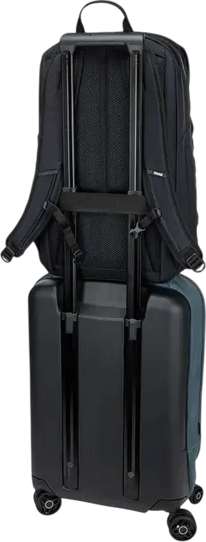 Rucsac Thule EnRoute 30L TEBP5416, Nylon 400D Rezistent la Apă, Compartiment Laptop 17" și Tabletă 11", Fermoare YKK Ranforsate, Negru