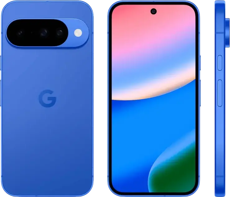 Смартфон Google Pixel 10 5G - Google Tensor G5, 12 ГБ ОЗУ, 256 ГБ Память, Экран 6.3 дюйма, Аккумулятор 4970 мАч, Gorilla Glass Victus 2, Телеобъектив 5x, Indigo, Android