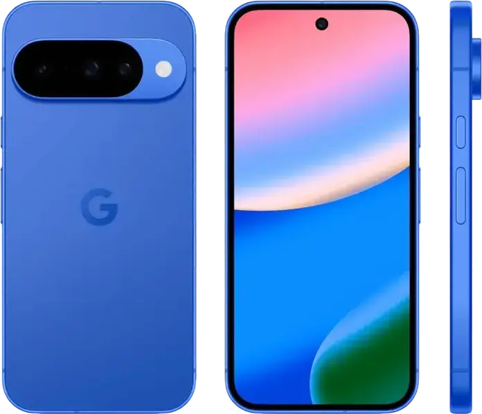 Смартфон Google Pixel 10 5G - Google Tensor G5, 12 ГБ ОЗУ, 256 ГБ Память, Экран 6.3 дюйма, Аккумулятор 4970 мАч, Gorilla Glass Victus 2, Телеобъектив 5x, Indigo, Android