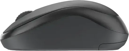 Logitech M240 Wireless Mouse, Graphite, Bluetooth Low Energy & Logi Bolt, Silent Touch Technology, 400-4000 DPI Adjustable Optical Sensor, Ambidextrous