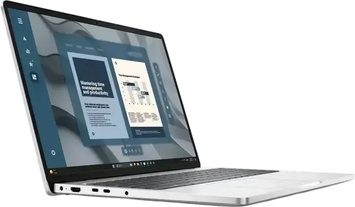Laptop Business 16" DELL Dell Pro PC16255, Platinum Silver, AMD Ryzen AI 7 PRO 350, 32GB/512GB, Windows 11 Pro