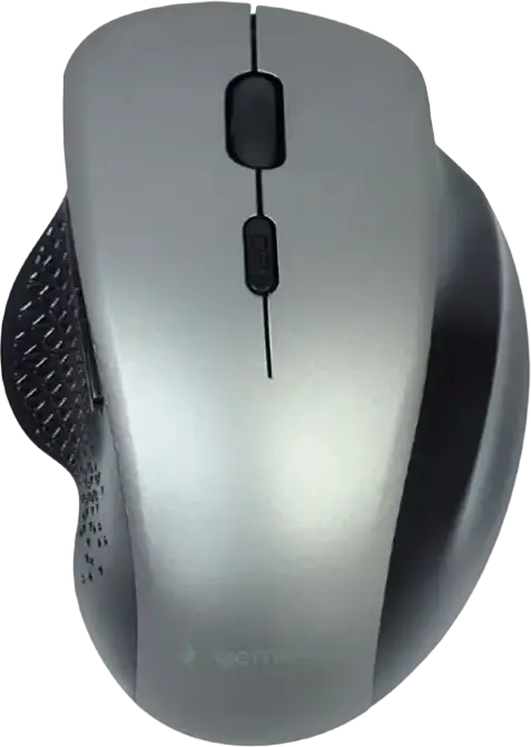 Mouse Wireless Gembird MUSW-6B-02, Gri | Negru