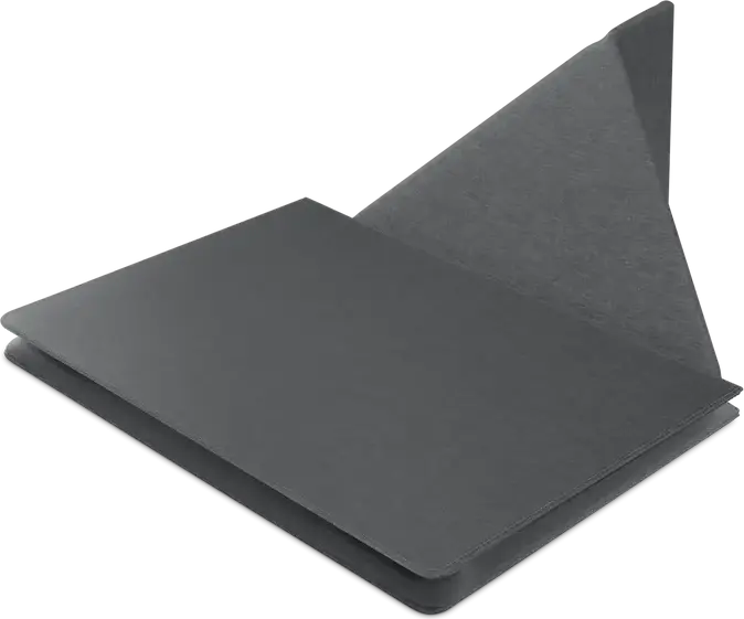 Lenovo Yoga 16-inch Laptop Sleeve GX41K68627 Grey, Water Resistant Recycled PET Polyester Case for 16 inch Laptop with Top Handle and 2 Compartments, 390x285x25 mm