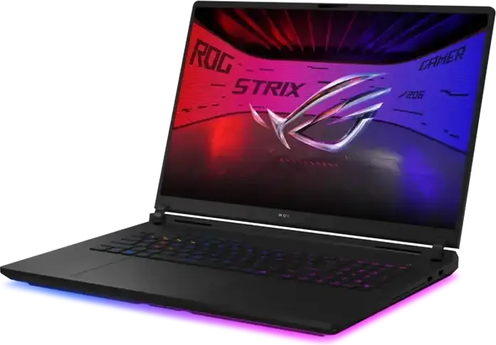 Laptop Gaming ASUS ROG Strix SCAR 18 G835LXG, Intel Core Ultra 9 290HX Plus, NVIDIA GeForce RTX 5090 24GB GDDR7, 64GB DDR5, SSD 2TB, Ecran 18" UHD+ Mini LED 240Hz, Windows 11 Home, Off Black