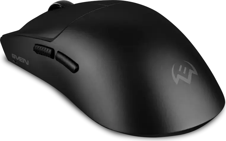Mouse Gaming Wireless SVEN RX-G970W, Alb, Senzor 3335 SE pana la 30,000 DPI, Tri-mod Bluetooth/2.4GHz/Cablu, Switchuri Omron, Greutate 58g, Incarcare USB Type-C