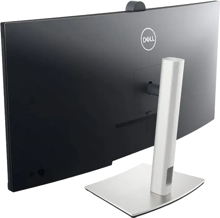 Monitor Curbat Dell P3424WEB 34.14" WQHD Video Conferencing, Panou IPS, 3440x1440, Cameră 2K QHD, Switch KVM, USB-C 90W PD, Ethernet RJ45, Difuzoare