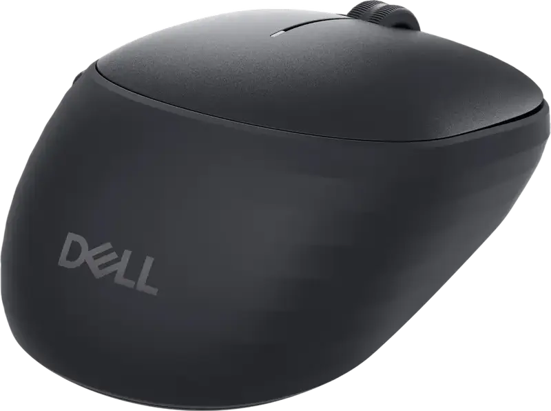 Dell Pro 7 MS746 Wireless Mouse, Bluetooth & 2.4 GHz RF, 6000 DPI Optical Sensor, Supercapacitor Fast Charge, Silent Adaptive Scrolling, Color: Black