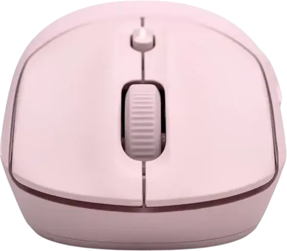 HP 400 Quiet Wireless Mouse, Pink, Dual-mode Bluetooth and 2.4GHz USB, Adjustable 6000 DPI, Ambidextrous Compact Design, Quiet-click Buttons, 24 Month Battery
