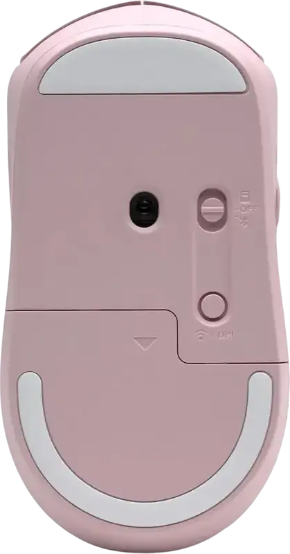 HP 400 Quiet Wireless Mouse, Pink, Dual-mode Bluetooth and 2.4GHz USB, Adjustable 6000 DPI, Ambidextrous Compact Design, Quiet-click Buttons, 24 Month Battery